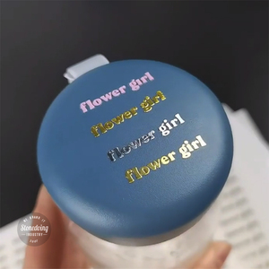 Phổ biến nước mắt phim để lại từ nhiều doanh nghiệp sử dụng biểu tượng tùy chỉnh Xé nhãn thủy tinh UV chuyển Sticker - Product Image 2