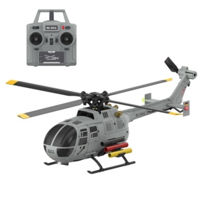Hélicoptère RC C186S 2.4G 6 axes avec gyroscope, 4 canaux, maintien d'altitude, flux optique, moteur brushless, télécommandé, jouet pour enfants et adultes - Product Image 1