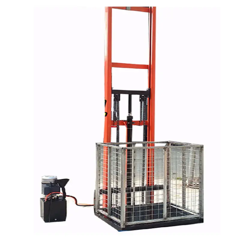 5000 Kg Hydraulic Cargo Lifting Platform Electric Warehouse Outdoor Freight Elevator For Goods