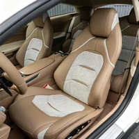 Kits de remplacement de sellerie OEM pour voiture, housses de siège pour Lusso Ferrari GTC4Lusso 4 places, compatibles avec les airbags, cuir de vachette pleine fleur