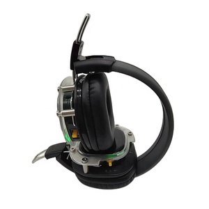 Im Lặng Disco Hệ Thống <span class=keywords><strong>Transmitter</strong></span> 500M <span class=keywords><strong>3</strong></span> Kênh Không Dây Stereo Tai Nghe Cho Disco Đảng - Product Image 3