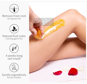<span class=keywords><strong>Cire</strong></span> dépilatoire professionnelle pour épilation des cheveux, en boîte, douce, soluble dans l'eau, 400g - Product Image 6