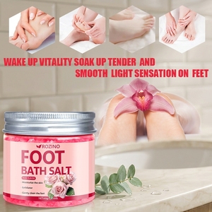 Sales de Baño Transparentes con Sal Marina de Rosas 60g para Adultos, <span class=keywords><strong>Exfoliante</strong></span> para Pies y Ducha - Product Image 4