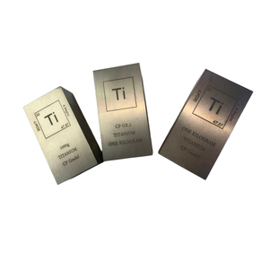 Lingote <span class=keywords><strong>de</strong></span> <span class=keywords><strong>Titanio</strong></span> Puro GR1 Ti, 1 <span class=keywords><strong>KILO</strong></span>, 500g, 250g, 99.5% Puro, Colección Fina - Product Image 5