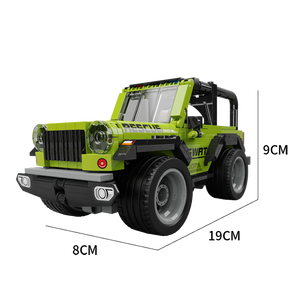 K96107 360Pcs Diy Assemblage Build Block Dual Mode Afstandsbediening Offroad Auto Building Speelgoed App Programmering Rc Auto Met Gyro - Product Image 5