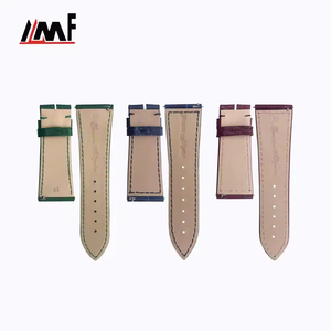 Dernier design, bracelet de montre en cuir d'alligator véritable à dégagement rapide, Correa Para Reloj pour Fanck Muller Master Square - Product Image 5