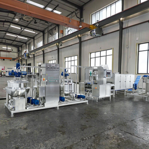 เครื่องทำลูกอมอัตโนมัติแบบอุตสาหกรรมสภาพการใช้งานกับ PLC และส่วนประกอบแบริ่งสำหรับการผลิตขนม - Product Image 1