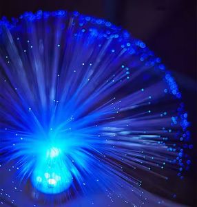 Minimalist Christmas Decorations LED Starry Fiber Optic Night <b>Light</b> with Color-Changing Crystals Neon Party Supplies Home Decor - Product Image 3