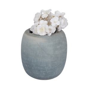 Vaso in Vetro Rotondo Moderno Decorativo per Fiori, Centrotavola Elegante, Decorazione per la Casa Stile Capri - Product Image 2