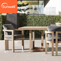 Vente de gros Mobilier d'extérieur pour le jardin Ensemble table à manger et chaises