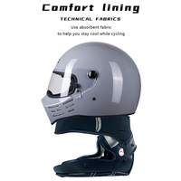 Casque de moto intégral personnalisé pour la course, en fibre de verre, pour la conduite, casque supérieur personnalisé pour hommes et femmes, homologué DOT