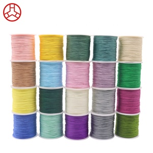 0.8mm 1.0mm <span class=keywords><strong>filo</strong></span> di Nylon con nodo cinese in macramè cordoncino intrecciato <span class=keywords><strong>filo</strong></span> fai da te nappe <span class=keywords><strong>filo</strong></span> di perline - Product Image 1