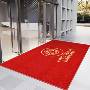 Không Trượt Ngoài Trời Trong Nhà Cá Nhân <span class=keywords><strong>PVC</strong></span> Cuộn Dây Thảm Biểu Tượng Tùy Chỉnh Doormats Chào Đón Nổi Lối Vào Cửa Trước Thảm - Product Image 5