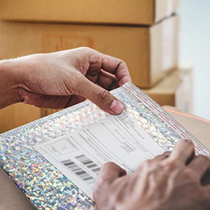 Sobres de Burbuja Holográficos para Envíos, Bolsas de Correo Metálicas Plateadas, Ecológicas y Reciclables, para Empaque de Ropa - Product Image 6