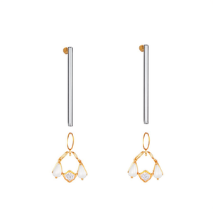 Boucles d'oreilles pendantes tendance E350-E200-0316G - Product Image 2