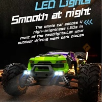 ZLL SG116 PRO/SG116 MAX Coche RC de 4 Canales con Motor con Escobillas y sin Escobillas, Escala 1:16, 4WD, Alta Velocidad 40-80km/h, Listo para Usar en Interiores y Exteriores