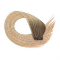 Extensions permanentes sans nœuds 100% Cheveux vierges Remy de la meilleure qualité, vente en gros, pour machine, double trame, double tirage, toutes couleurs