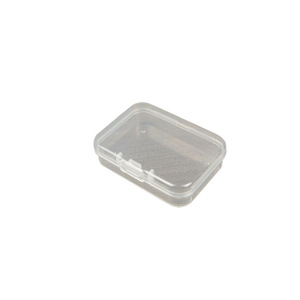 Transparent Rectangular Plastic Storage Box 5.5x4.1x1.5cm For <b>Nail</b> Art <b>Stickers</b> Electronic Accessories Desktop Organizer - Product Image 5