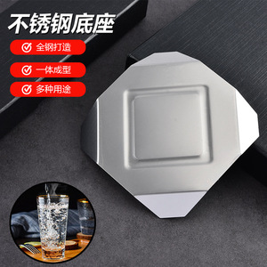 Support de pot en acier inoxydable, tapis de table, tapis pour tasses, tapis isolant thermique, set de table, tapis pour casserole, tapis pour assiettes et bols - Product Image 1