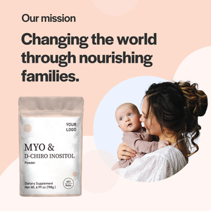 ผงไมโอ-ไอโนซิทอลและดี-ไครโอ-ไอโนซิทอลแบบขายส่งสำหรับตัวอย่าง |   อาหารเสริมปรับสมดุลฮอร์โมนและบำรุงรังไข่ 22 กรัม - Product Image 5