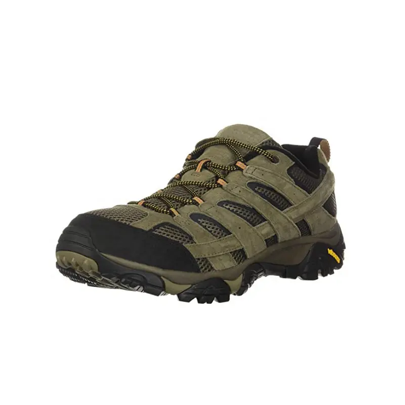 Amazon Hot Sale Durable Brown Casual Wear-resistant Shoes Men Hiking Outdoor Climbing Shoes