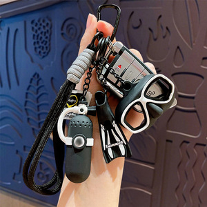 <b>Creative</b> Diving Keychain Set With Oxygen Tank Fins Goggles Pendant For Bag Or Keyring Small <b>Gift</b> Eco Friendly PVC Material - Product Image 3