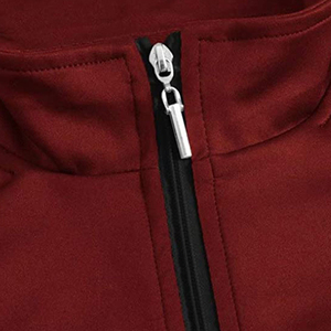 Ensemble de survêtement décontracté pour homme en coton épais avec sweat à capuche zippé, pantalon de jogging coupe oversize et coupe-vent - Product Image 4