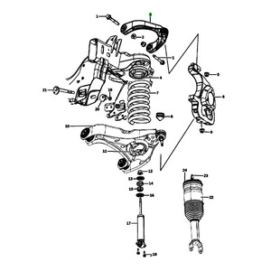 Upper Control Arm For Dodge <b>Ram</b> 1500 2009-2018 MacPherson Strut System OE 68227901AB 68227900AB - Product Image 4
