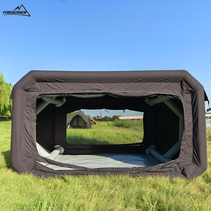Forerunner 10 ㎡   Tenda Capsula Spaziale Nera e Grigia Senza Palo Centrale, Montaggio Istantaneo per <span class=keywords><strong>Glamping</strong></span> e Campeggio all'Aperto - Product Image 4
