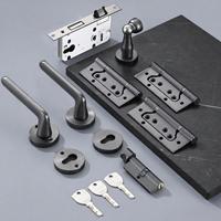 Accessoires de quincaillerie pour portes et fenêtres au design moderne, ensemble de poignées de porte et de serrures, quincaillerie de meubles personnalisée en provenance d'usine