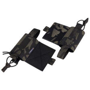 IDOGEARยุทธวิธีด้านข้างวิทยุกระเป๋าชุด 2PCS <span class=keywords><strong>PRC</strong></span> <span class=keywords><strong>152</strong></span> /148 ยืดหยุ่น Camo เครื่องส่งรับวิทยุCarrierยุทธวิธีวิทยุกระเป๋า - Product Image 2