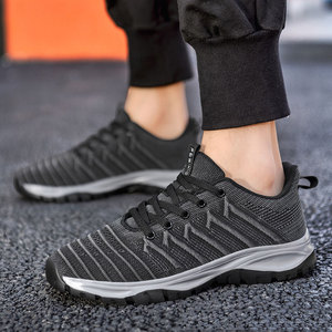 Sneakers Personalizzate ODM OEM di Alta Qualità, <span class=keywords><strong>Scarpe</strong></span> Sportive in Maglia Lavata, <span class=keywords><strong>Scarpe</strong></span> da Corsa e Passeggio per Uomo, Stile Casual - Product Image 5
