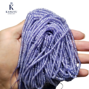 Bán Hot <span class=keywords><strong>Ruby</strong></span> 2x3mm checkerboard Shape CZ hạt màu Cubic Zirconia trang sức với xử lý nhiệt đá quý trang sức - Product Image 2