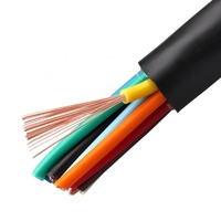 Kabel Listrik Rvv 7 Core 300/500V 0.2/0.3/0.5/0.75/1/1.5/2.5/4/6/10 Bulat PVC