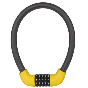 Portable Mountain Bike <strong>Lock</strong> Anti-Theft Password Ring <strong>Lock</strong> Fixed 5 Digit <strong>Code</strong> Combination Bicycle <strong>Security</strong> <strong>Lock</strong> - Product Image 1