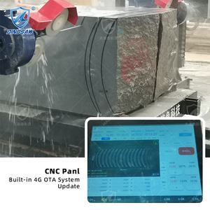 Akıllı cnc tel testere makinesi mermer granit elmas tel testere kesme makinesi mezar taşı kesme makinesi fabrika fiyat - Product Image 5