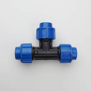 Conector de Acoplamiento Rápido para Tubería de Agua PN16, de Alta Calidad, Personalizado, para Moldeo por Inyección, Liso, para Tubo de PP, Agrícola - Product Image 1