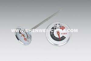 Thermomètre à viande SW ClassicMeat, cadran de 62 mm, thermomètre pour volaille, viande et barbecue, guide pratique de la température avec indication de la plage cible - Product Image 3