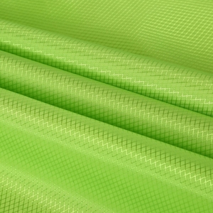 210D 100% <span class=keywords><strong>Polyester</strong></span> jacquard kim cương Ripstop oxford với PU lớp phủ chống nước cho sử dụng ngoài trời - Product Image 2