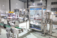 2025 entièrement automatique 500ML 1L 5L détergent à lessive bouteille remplissage capsulage étiquetage ligne de production ligne d'embouteillage
