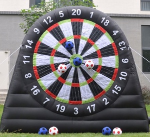Pallone da <span class=keywords><strong>calcio</strong></span> gonfiabile con chiusura a strappo |   Pallone da <span class=keywords><strong>Calcio</strong></span> Adesivo Professionale per Aziende di Noleggio e Organizzatori di Feste - Product Image 4