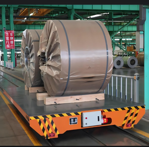 Electric Flat Transfer Cart for Factory and Workshop <b>Transport</b> - Product Image 2