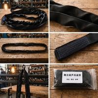 Sangle de levage de scène en polyester 100% de qualité supérieure, 2T 3M, sangle plate à œillets