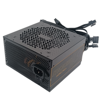 Catu daya PC 650W 80 Emas 750W 80 Plus 500W, PSU komputer Desktop game 600W dengan sakelar 400W catu daya ATX perunggu 550W