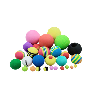 High Density Bouncy Bunte EVA Foam Ball Kunden spezifische 60mm Durchmesser Gun Shooting Eva Foam Ball - Product Image 4