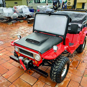 Mini Jeep Todoterreno de 150cc a Gasolina para Exportación, Motocicleta de Cuatro Ruedas, Estilo Vintage - Product Image 1