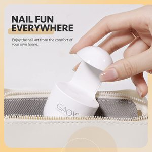 Mini Lámpara <span class=keywords><strong>UV</strong></span> <span class=keywords><strong>para</strong></span> <span class=keywords><strong>Uñas</strong></span> de Gel, Pequeña Lámpara LED+<span class=keywords><strong>UV</strong></span> de Curado Rápido, Diseño de Cáscara de Huevo, Alimentación USB/Batería, Bajo Ruido, Secador de <span class=keywords><strong>Uñas</strong></span> Blanco - Product Image 5
