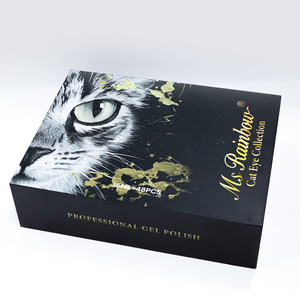 <span class=keywords><strong>Vernis</strong></span> à ongles gel effet œil de chat Ms Rainbow, longue tenue, haute brillance, 48 couleurs, kit de <span class=keywords><strong>vernis</strong></span> à ongles gel LED <span class=keywords><strong>UV</strong></span> - Product Image 6