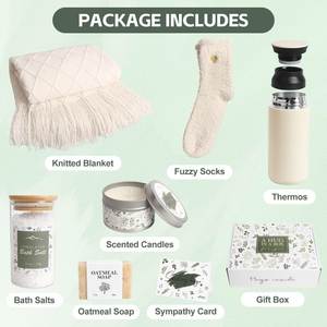 Ladies <b>Wedding</b> Bath Spa Gift Set with Metal Thermos and Bath Salt Granules Eco-Friendly Promotional Product - Product Image 3