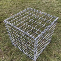 Caisse gabion personnalisable de haute qualité pour mur de soutènement et cage anti-explosion avec grilles soudées en treillis métallique galvanisé